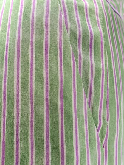 Multicolor viscose and rayon trousers thumbnail