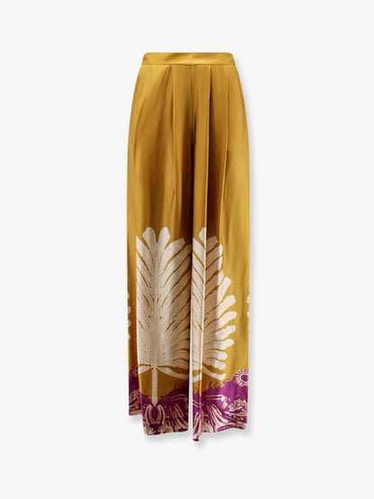 Palma viscose and rayon trousers thumbnail