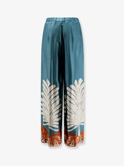 Palma viscose and rayon trousers thumbnail