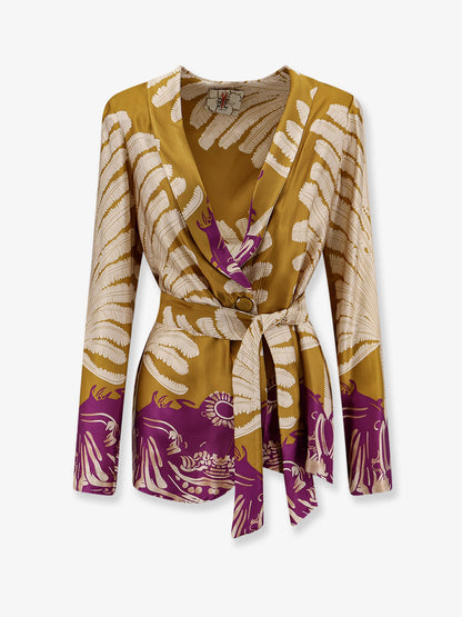 Palma viscose and rayon blazer thumbnail