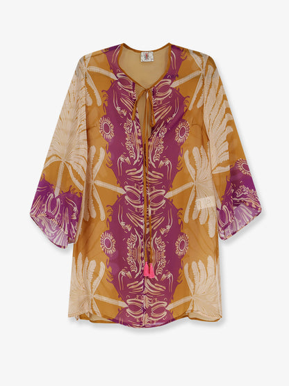 Palme viscose and silk shirt thumbnail