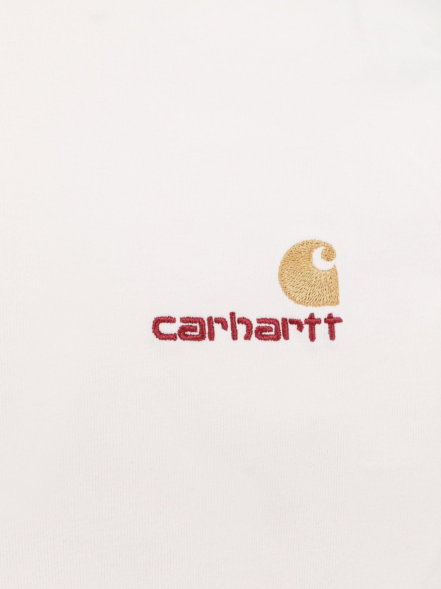 Organic cotton t-shirt with lettering logo on the front