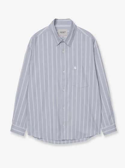 Beale striped cotton shirt thumbnail