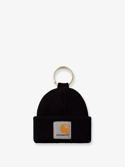 Mini Watch hat knit keychain thumbnail