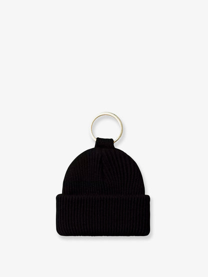 Mini Watch hat knit keychain thumbnail