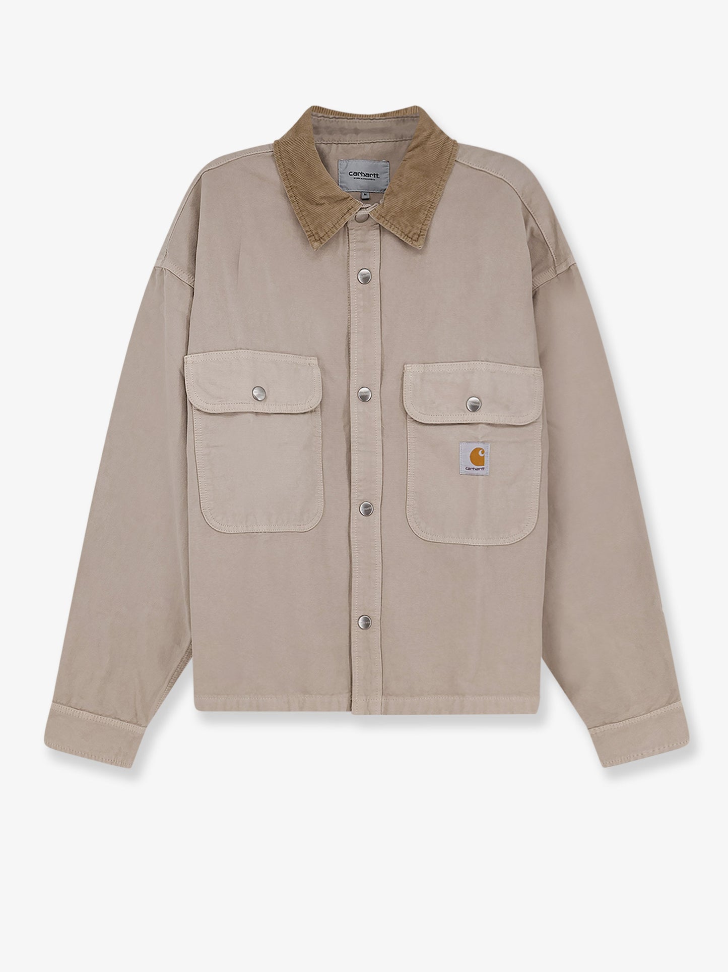 Giubbino Prescott in canvas con patch logo frontale