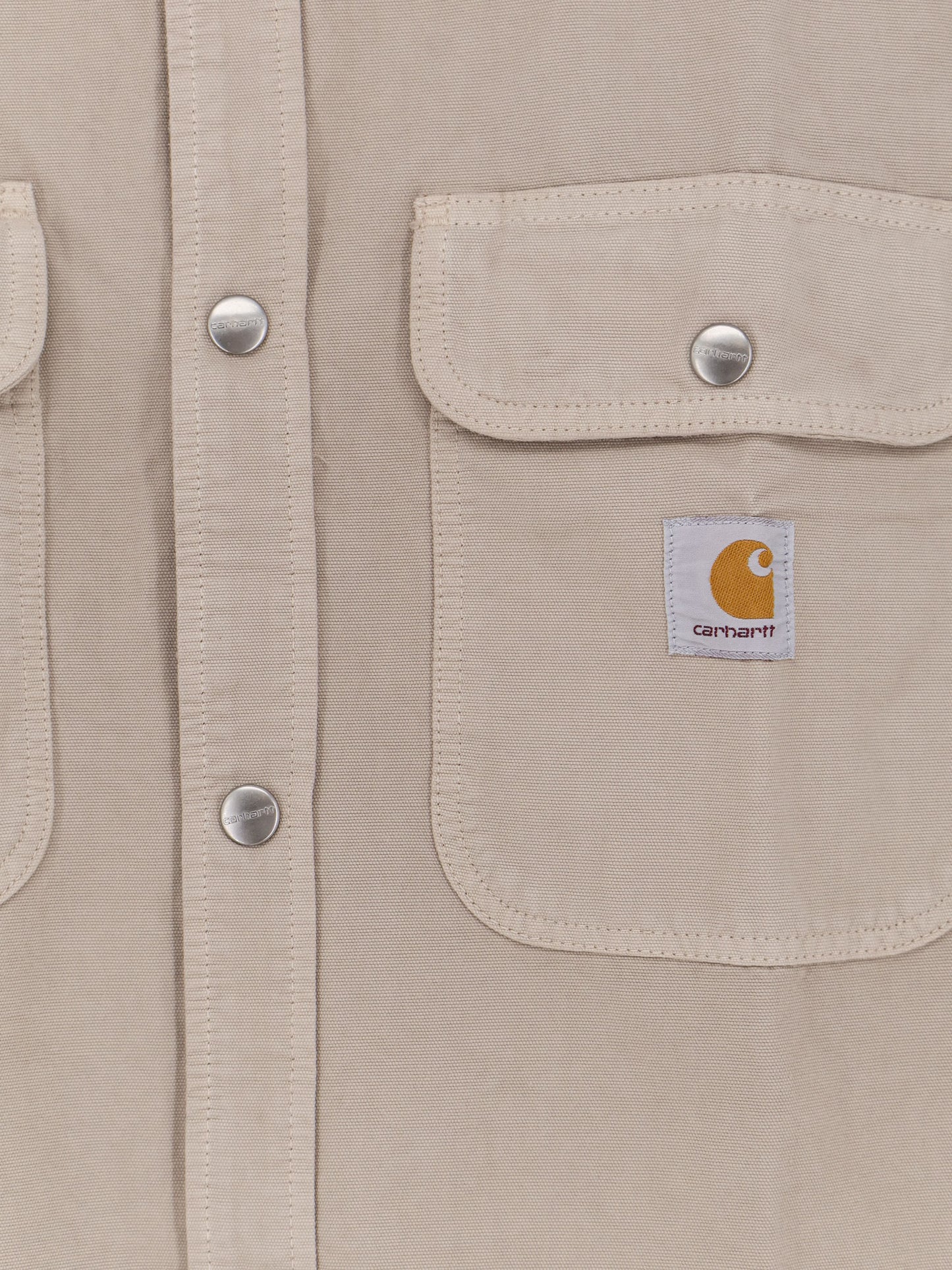 Giubbino Prescott in canvas con patch logo frontale
