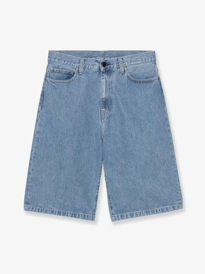 Langdon blue denim bermuda short thumbnail