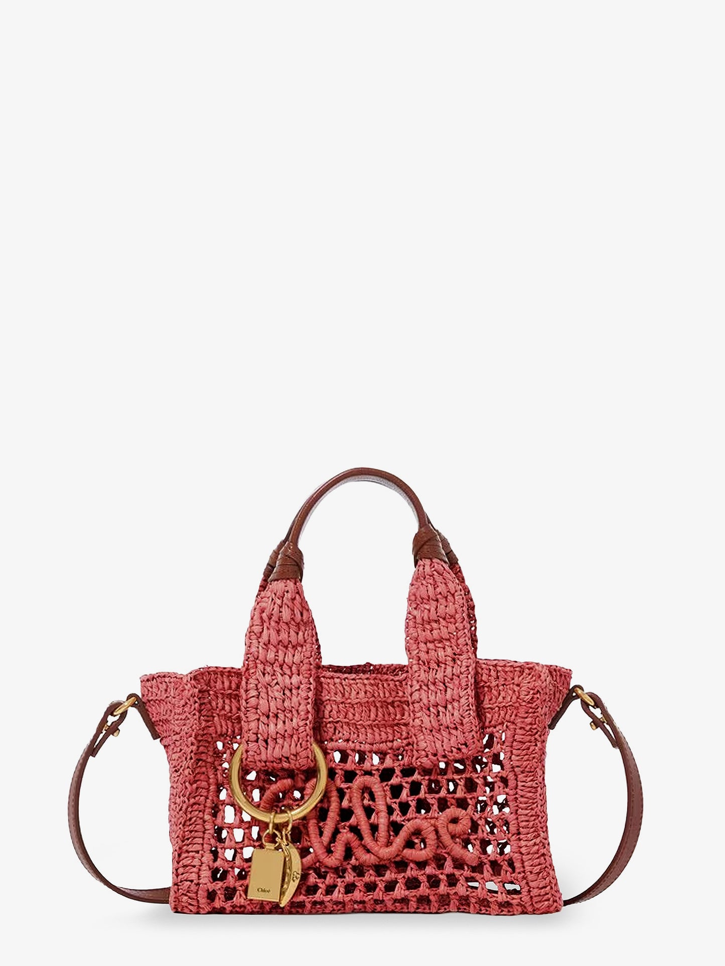 Summer Banana Raffia crossbody bag
