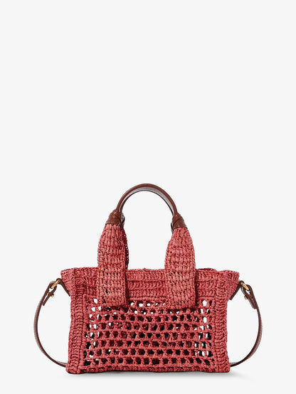 Summer Banana Raffia crossbody bag thumbnail