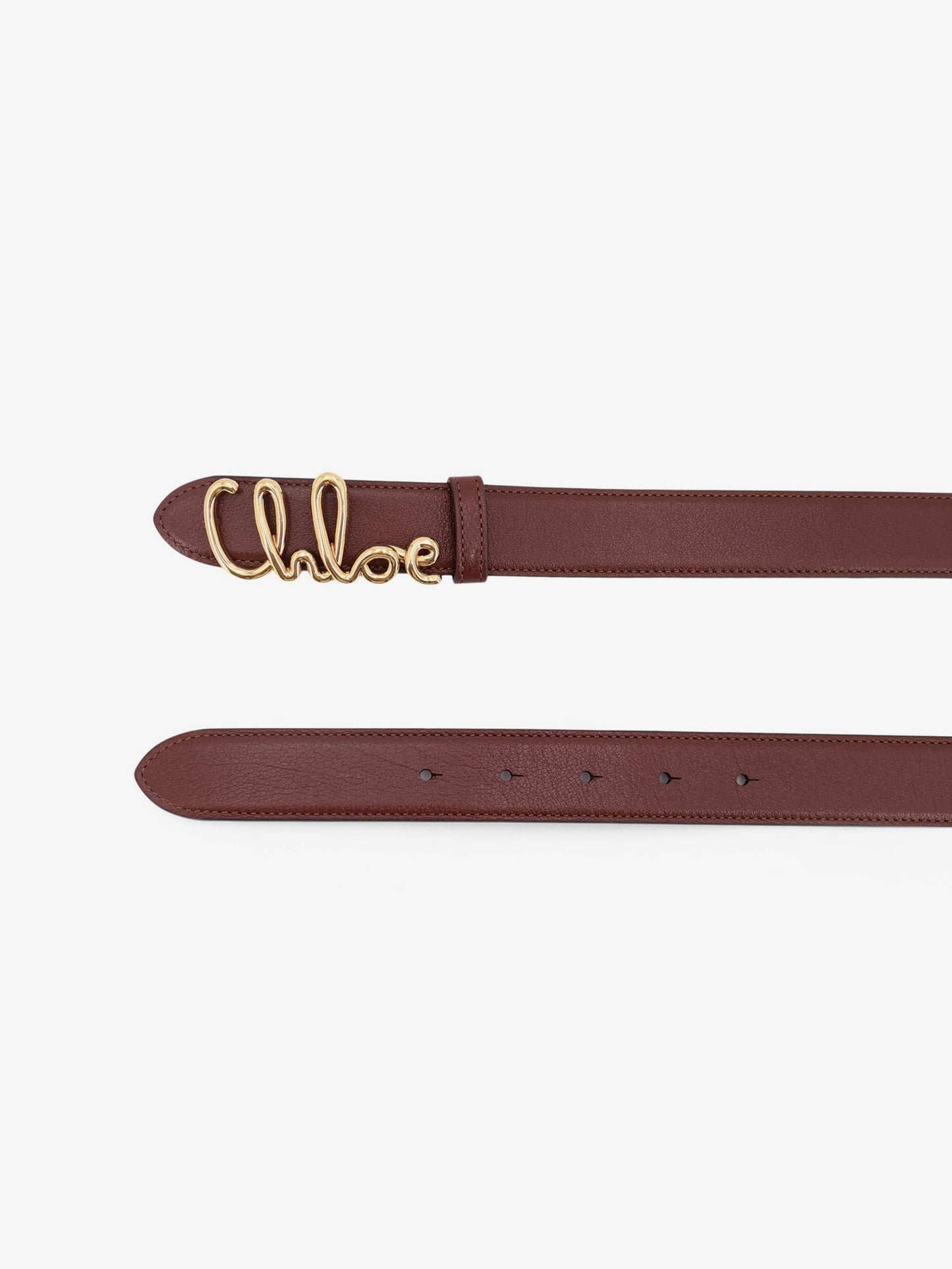 Iconic leather belt