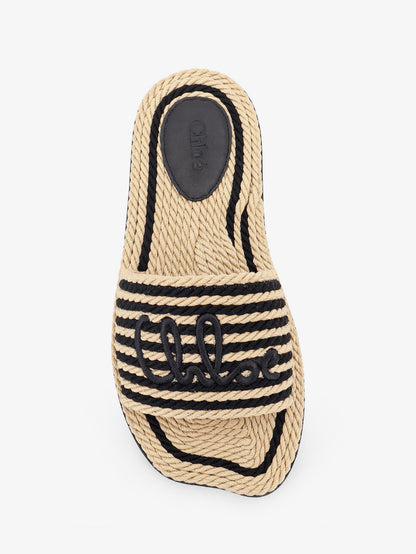 Chloé Sand recycled rope sandals thumbnail