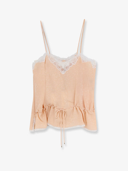 Printed silk top thumbnail