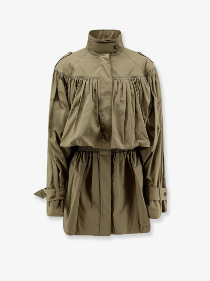 Cotton jacket with cotton flounces thumbnail