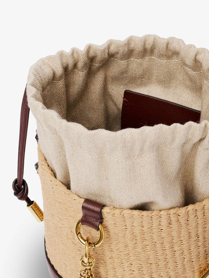 Chloé Charms natural fibers bucket bag thumbnail
