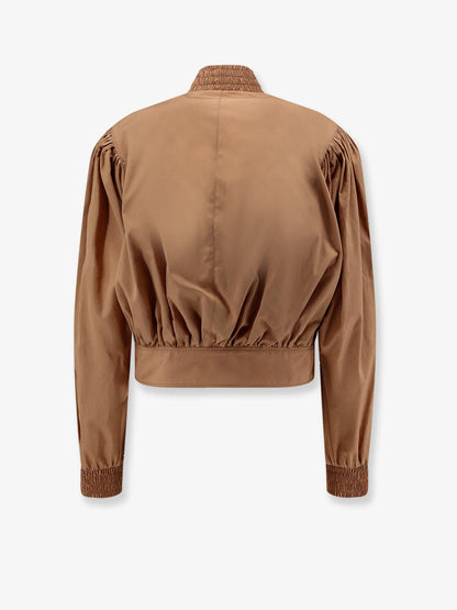 Cotton jacket with belt thumbnail