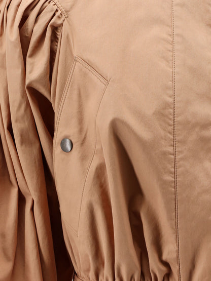 Cotton jacket with belt thumbnail