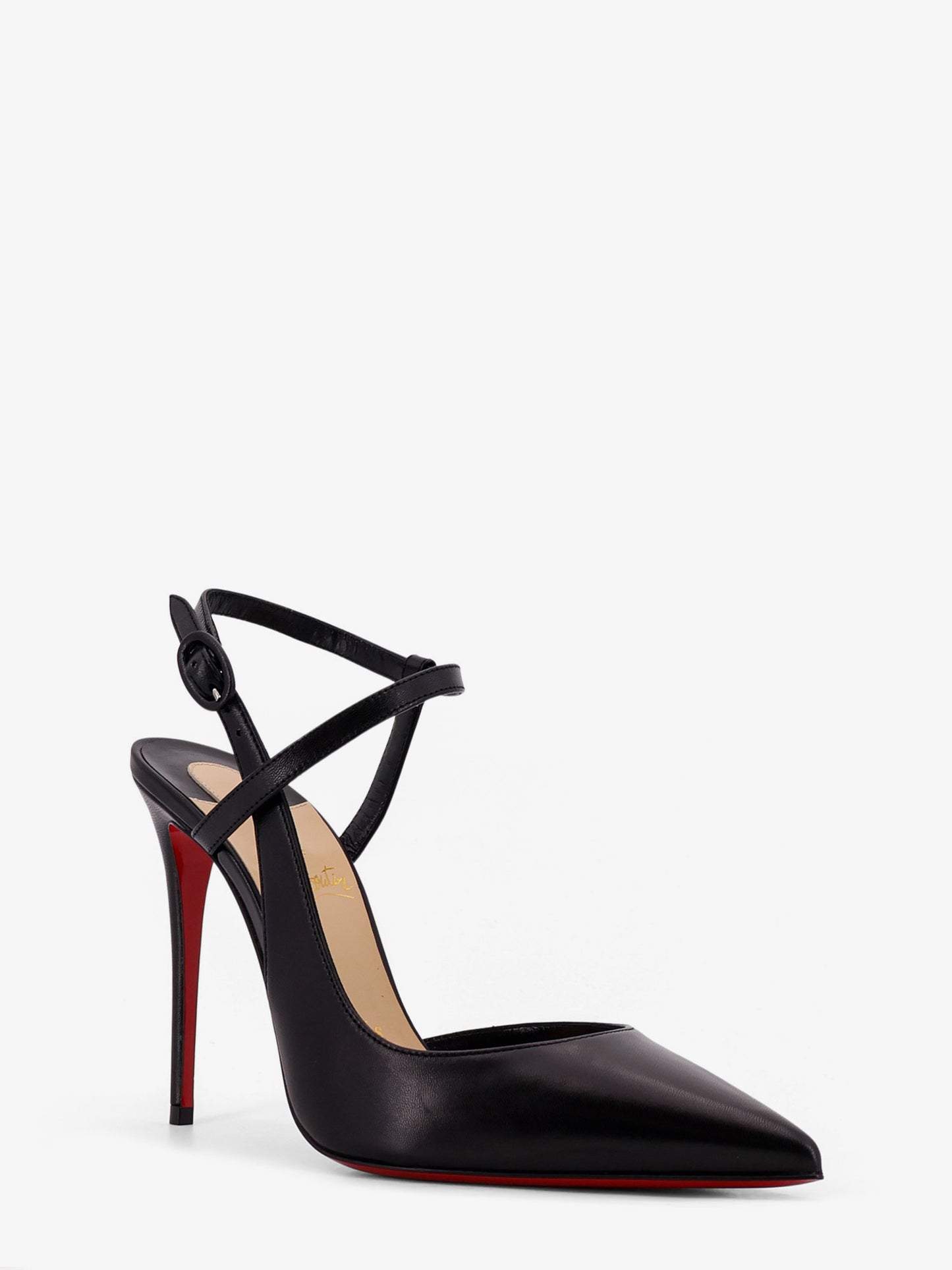 Jenlove leather slingback décolleté