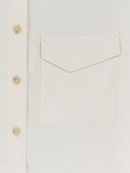 Linen and viscose shirt thumbnail
