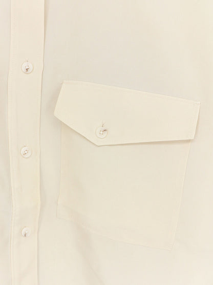 Camicia Cropped in seta thumbnail