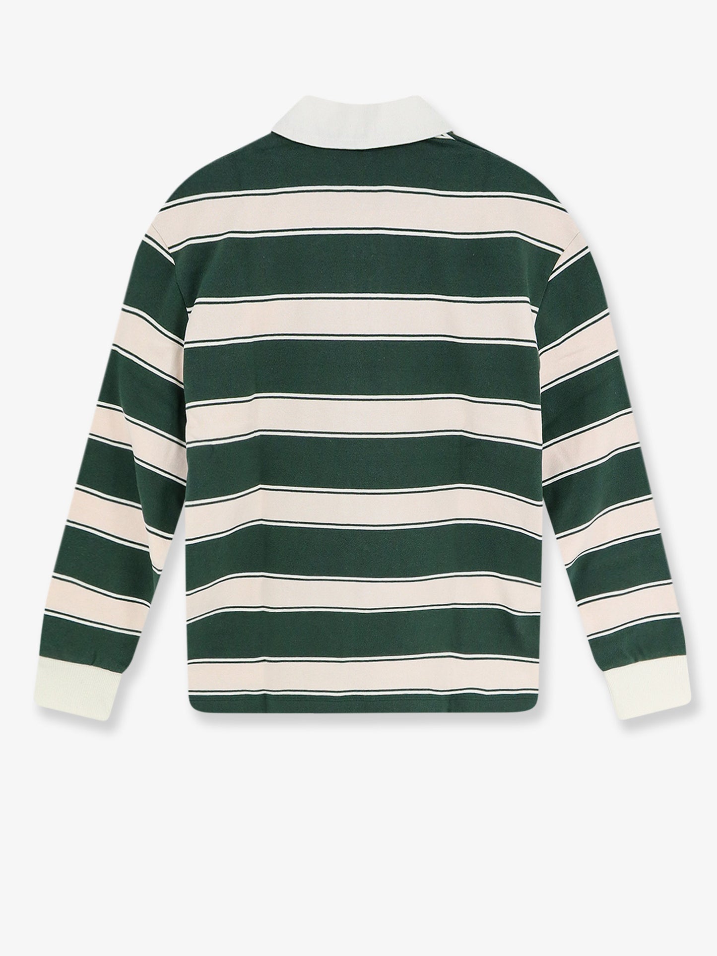 Striped Cotton Rugby Polo Shirt