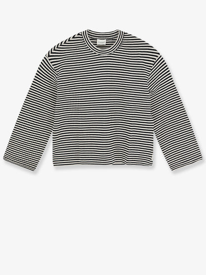 Striped cotton sweater thumbnail