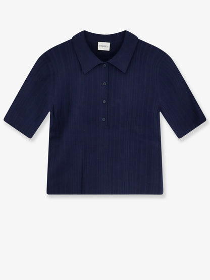 Maglia Polo in cotone, cashmere e lana thumbnail