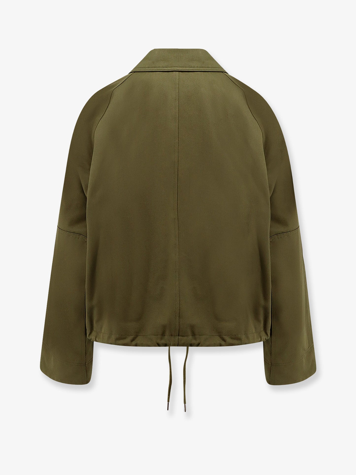 Cotton jacket with Logo embroidery