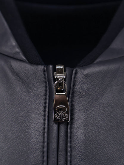 Reversible leather jacket thumbnail