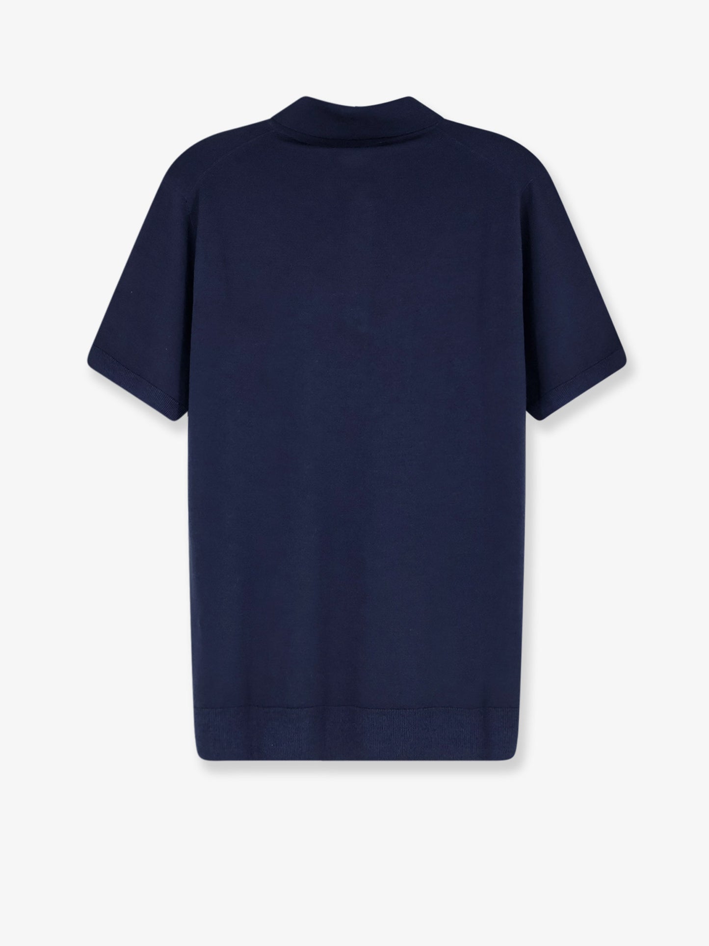 Virgin wool polo shirt