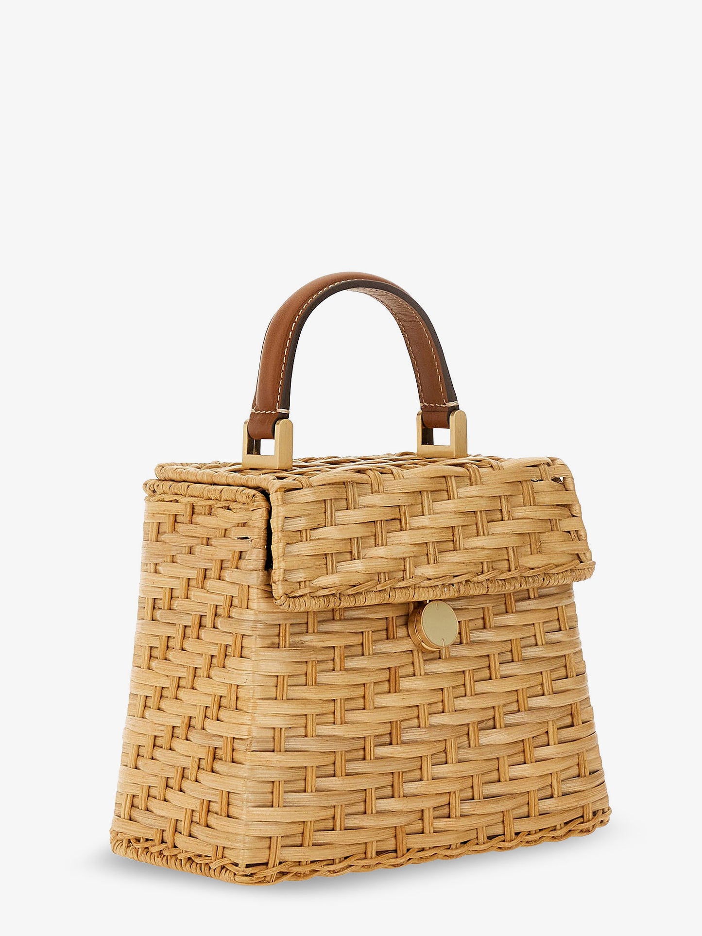 Sybil wicker handbag