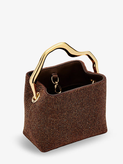Solene Mini handbag with all-over crystals thumbnail