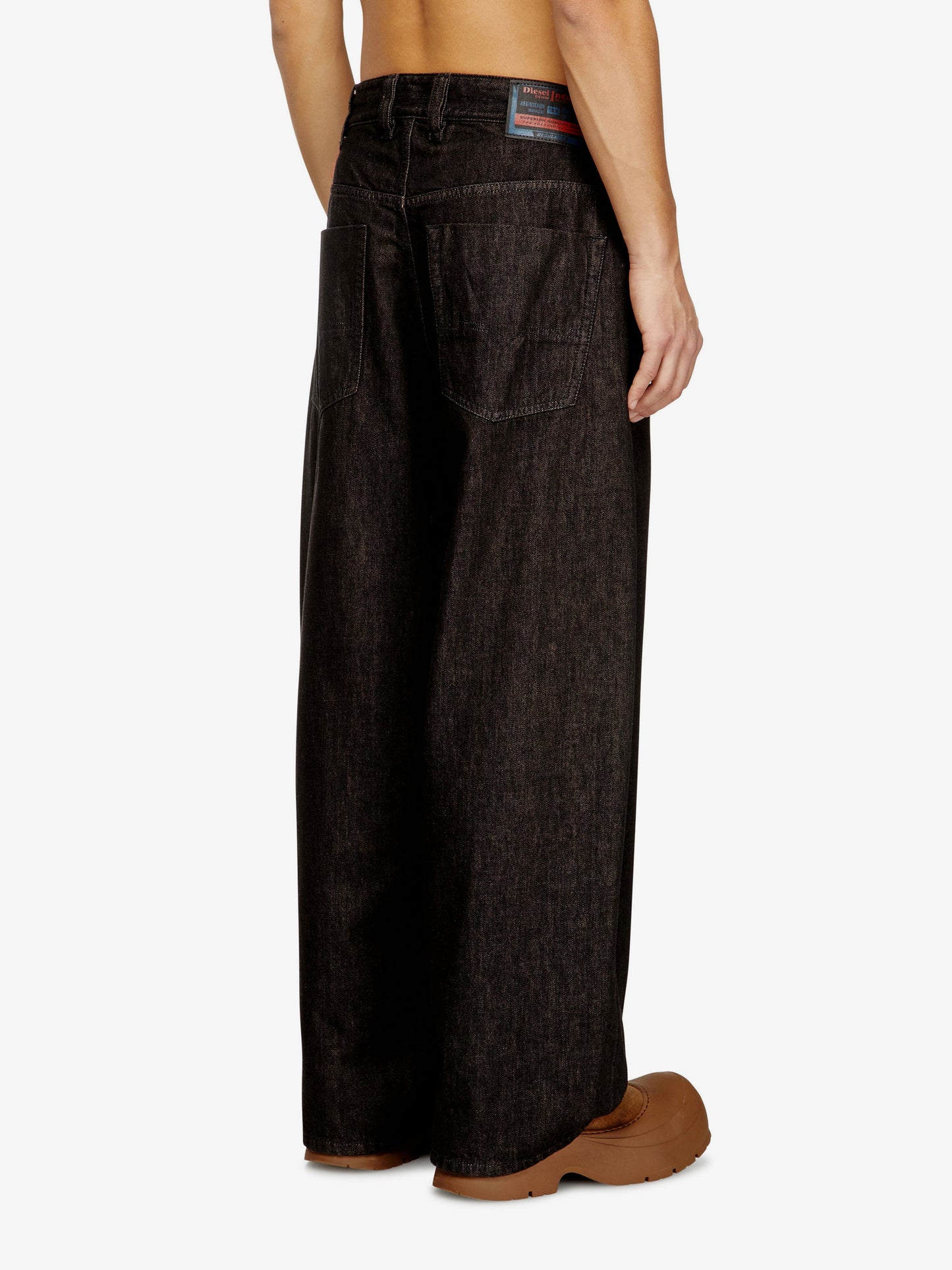 1997 D-ENIM-M black denim trousers