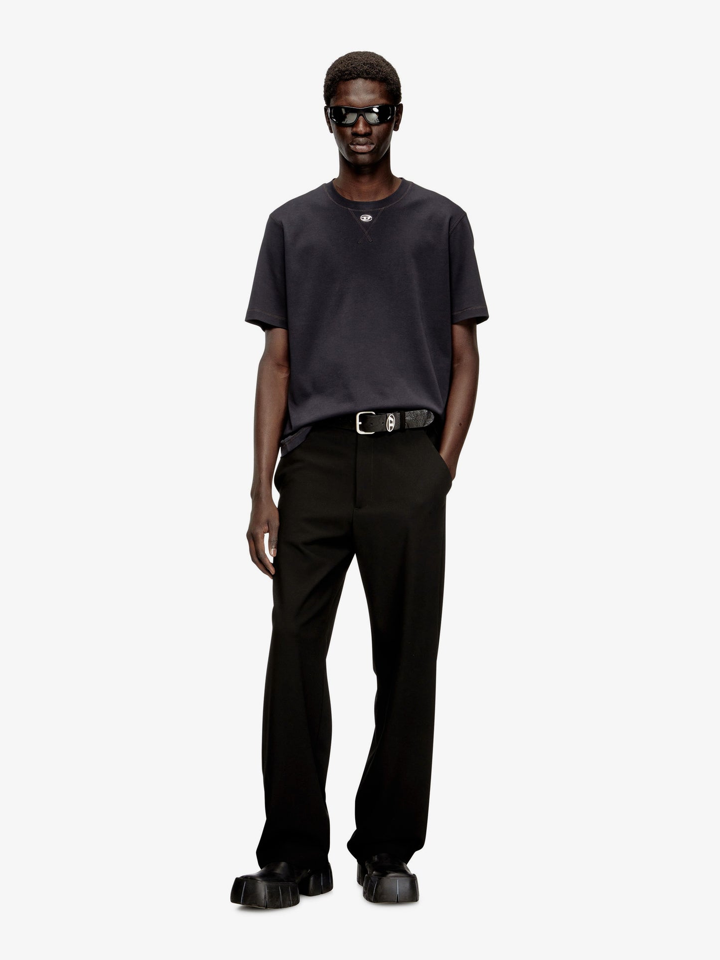 Cotton blend t-shirt