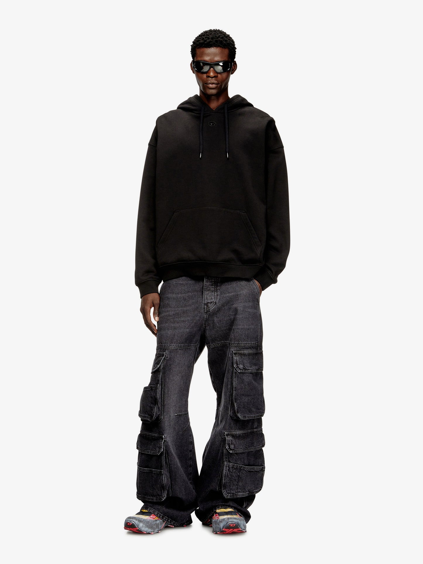 S-Boxt-Hood-Dco cotton sweatshirt