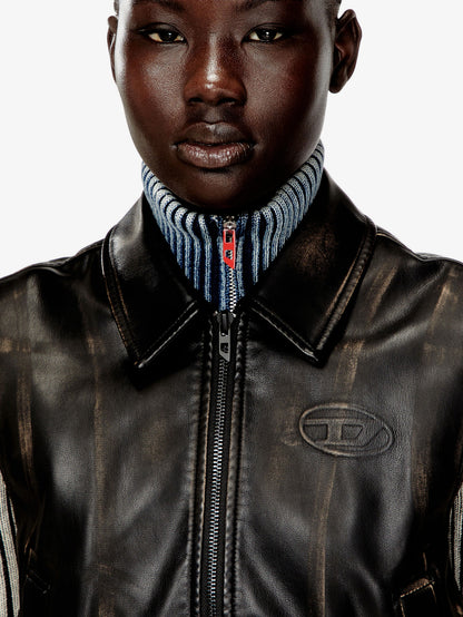 G-Inko faux leather sleeveless jacket thumbnail