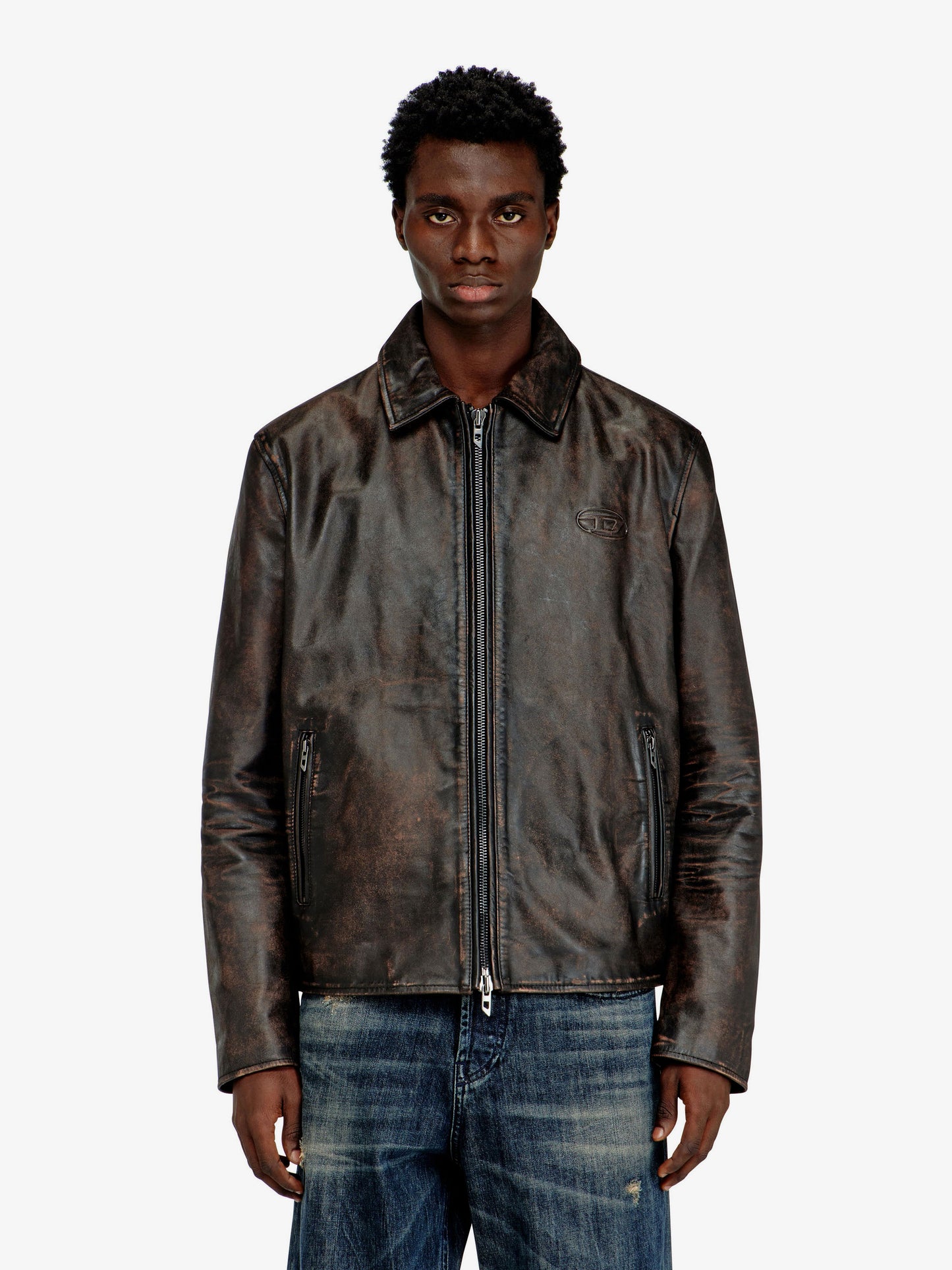 L-Amar-Wrd leather jacket