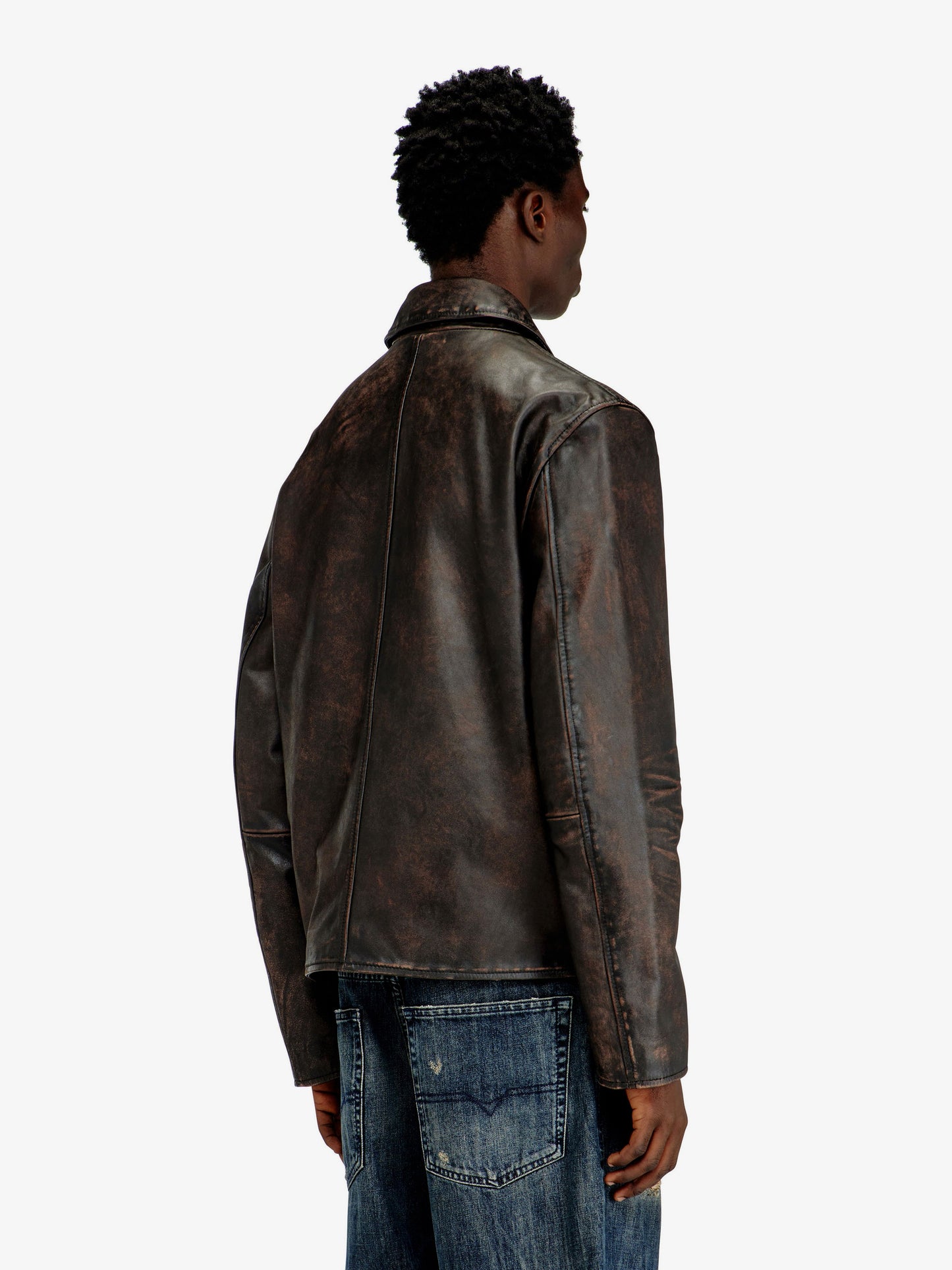 L-Amar-Wrd leather jacket
