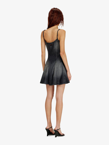DE-SPOKY-S denim short dress thumbnail