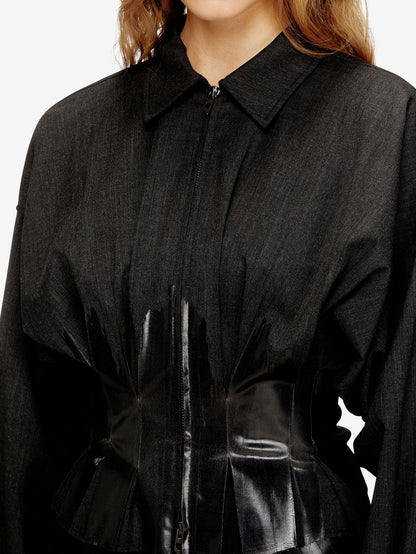 G-Anbu virgin wool blend jacket thumbnail