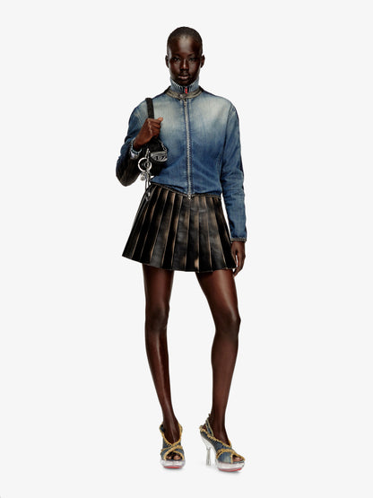 O-Saka-Mini faux leather skirt thumbnail