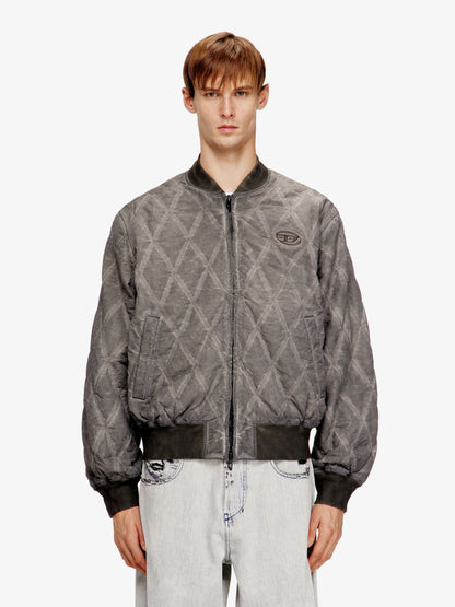 J-Type-Treat diamond-quilted cotton blend jacket thumbnail