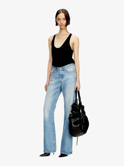 Ribbed cotton tank top thumbnail