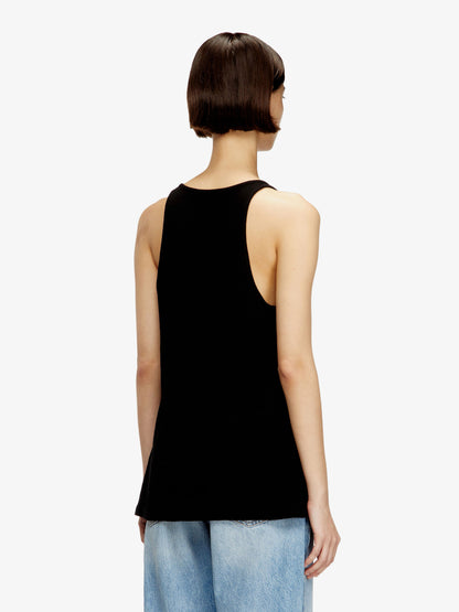 Ribbed cotton tank top thumbnail