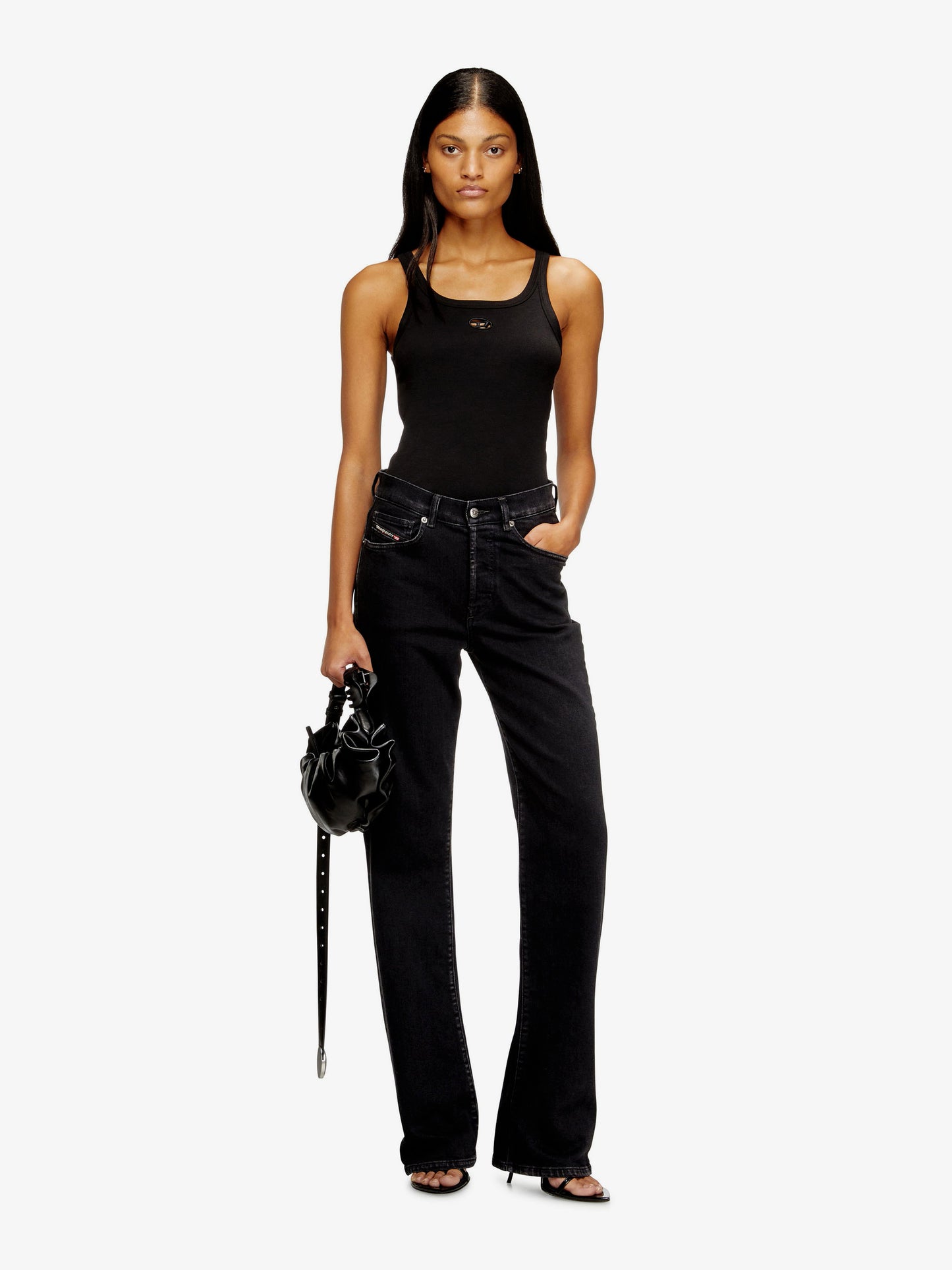 T-Wife-Od ribbed cotton tank top