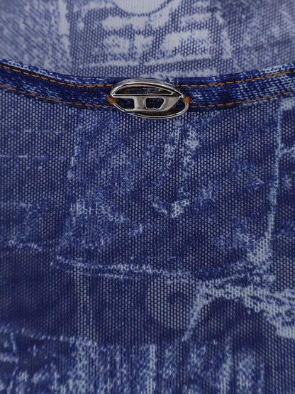 Kasia t-shirt with denim print thumbnail