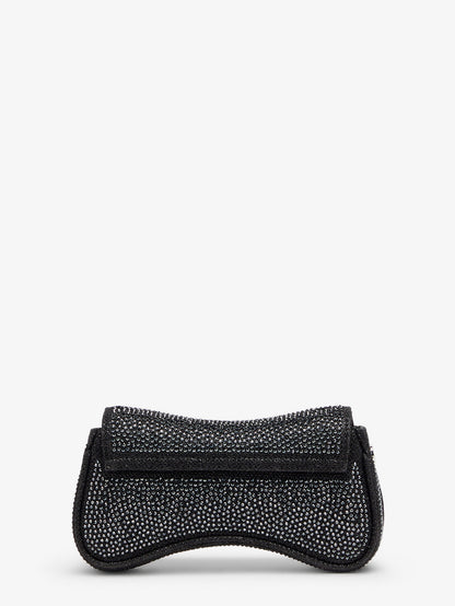Play Crossbody XS shoulder bag with all-over rhinestones thumbnail
