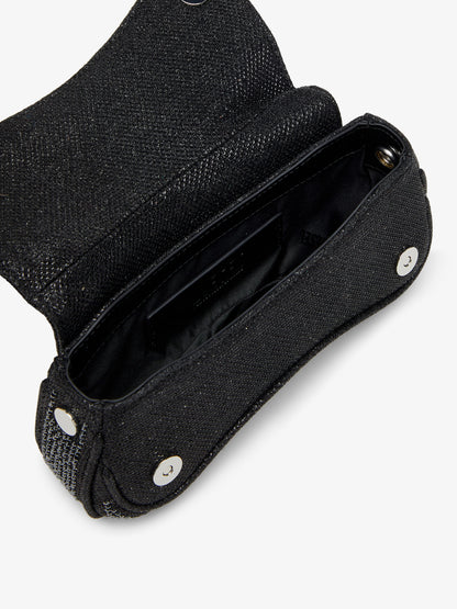 Play Crossbody XS shoulder bag with all-over rhinestones thumbnail