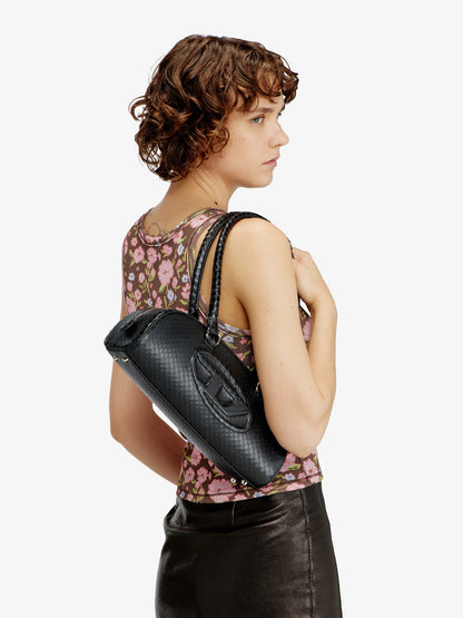 1DR python effect leather shoulder bag thumbnail