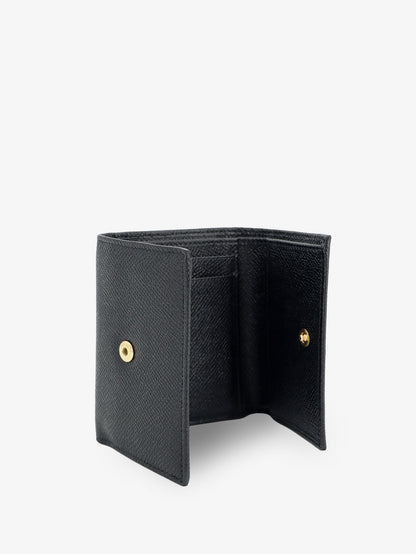 Hammered leather wallet thumbnail
